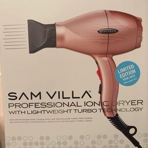 Brand new Sam Villa hair dyer! Rose gold edition.